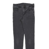 LEVI'S Womens Jeans Black Slim Skinny Denim W29 L32 Zip Cotton Blend Classic