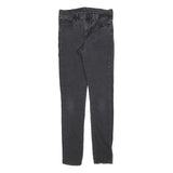 LEVI'S Womens Jeans Black Slim Skinny Denim W29 L32 Zip Cotton Blend Classic