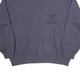 CLASSIC LINE Womens Blue Crew Neck Sweatshirt L Magazine Yachting Club