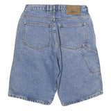 JEPS Mens Denim Blue Casual Shorts L W30 Cotton Blend Classic Fit