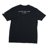 NEW BALANCE Mens Black Samsung Graphic T-Shirt 2XL Short Sleeve Crew Neck