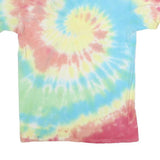 M&MS Mens Multi Tie Dye Graphic T-Shirt M Short Sleeve Crew Neck Colourful Print