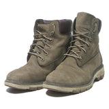 TIMBERLAND Mens Ankle Boots Brown Leather UK 7.5 Durable Outdoor Casual Footwear