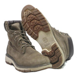 TIMBERLAND Mens Ankle Boots Brown Leather UK 7.5 Durable Outdoor Casual Footwear