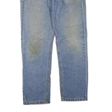 DICKIES Womens Blue Regular Fit Straight Denim Light Wash W38 L31 Casual Comfort