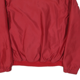 CHAPS Mens Red XL Polyester Blend Classic Regular Fit Zip Jacket Plain Pockets