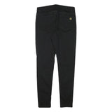 MICHAEL KORS Womens Black Slim Skinny Cotton Blend Trousers W28 L28