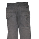 DICKIES Mens Jeans Black Regular Straight Denim Good Condition W36 L30 Workwear