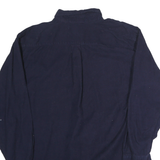 HATHAWAY SPORT Mens Navy Blue Shirt L Cotton Classic Button Down Casual