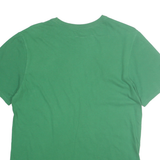 NIKE Mens Green Graphic T-Shirt M Short Sleeve Crew Neck Cotton Casual Logo