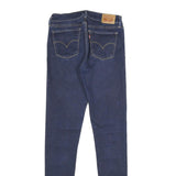 LEVI'S 710 Super Skinny Womens Jeans Blue Slim Skinny Denim Raw W26 L32