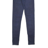 LEVI'S 710 Super Skinny Womens Jeans Blue Slim Skinny Denim Raw W26 L32