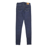 LEVI'S 710 Super Skinny Womens Jeans Blue Slim Skinny Denim Raw W26 L32