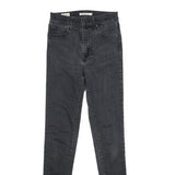 LEVI'S Mile High Super Skinny Big E Womens Jeans Black Slim Skinny Denim W28 L34