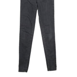 LEVI'S Mile High Super Skinny Big E Womens Jeans Black Slim Skinny Denim W28 L34