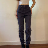 Dolce & Gabbana Trousers - 25W UK 6 Navy Cotton Blend