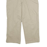 DICKIES Mens Beige Cotton Regular Straight Trousers W38 L30 Workwear Casual