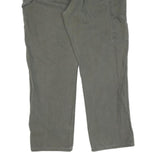 DICKIES Mens Regular Fit Straight Leg Denim Green W38 L32 Workwear Casual Jeans
