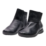 MEPHISTO Ankle Boots Black Leather Womens UK 5.5