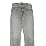 LEVI'S 501 Womens Jeans Regular Straight Denim Stone Wash W30 L34 Classic Fit