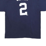 MLB Mens Navy Blue New York Jeter Graphic T-Shirt XL Crew Neck Short Sleeve