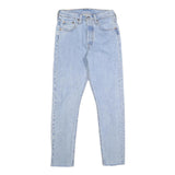 LEVI'S 501S Womens Slim Light Denim Jeans W24 L28 Classic Button Fly