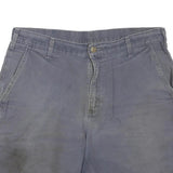CARHARTT Mens Shorts Blue L W36 Cotton Blend Casual Workwear Pockets