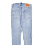 LEVI'S 512 Tapered Girls Jeans Blue Slim Denim Light W25 L27 Stylish Cotton