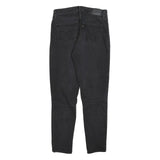 LEVI'S 311 Womens Slim Black Denim Jeans W28 L28 Stylish Zip Closure