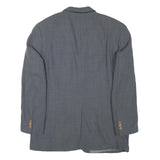 JOOP! Mens Grey Wool Blend Classic Jacket L Button Closure Tailored Fit