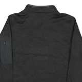CHAMPION Mens Black WSU Cougars Patterned Pullover Crew Neck Basic Knit M Zip