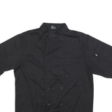 DICKIES Mens Black Workwear Shirt S Cotton Blend Durable Utility
