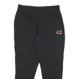 CHAMPION Mens Joggers Black L W32 L28 Slim Tapered Cotton Blend Casual
