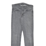 LEVI'S 511 Mens Jeans Grey Slim Skinny Denim Medium W28 L29 Classic Fit Zip