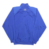 ADIDAS Mens Blue Polyester Zip Jacket M Sportswear Athletic Casual Track Top