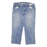 DICKIES Mens Regular Fit Blue Denim Jeans W36 L25 Zip Closure Casual Workwear