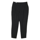 KAREN MILLEN Womens Polyester Blend Black Slim Tapered Trousers W32 L28 Workwear