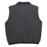 HELLY HANSEN Mens Black Nylon Jacket XL Zip Plain Utility Outdoor