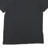 LACOSTE Mens Black Cotton Blend Short Sleeve Plain XS Polo Shirt Authentic