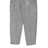 CAROLE LAURENT Womens Jeans Grey Relaxed Straight Denim Medium W27 L31 Vintage