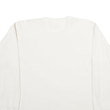 CARHARTT Mens White Crew Neck Sweatshirt 2XL Cotton Pullover Casual Workwear