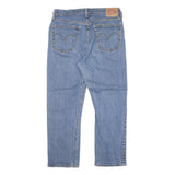 LEVI'S 501 Womens Jeans Blue Regular Straight Denim Medium W30 L25 Classic