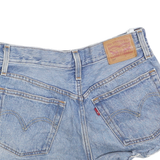 LEVI'S Womens Denim Blue Casual Shorts XS W25 Distressed Cut-Off