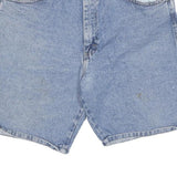 WRANGLER Mens Denim Blue Relaxed Fit Shorts L W34 Cotton Blend Casual