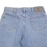 WRANGLER Mens Denim Blue Relaxed Fit Shorts L W34 Cotton Blend Casual