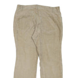LEVI'S Mens Regular Beige Cotton Blend Straight Trousers W36 L27 Classic Zip Fly