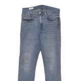 LEVI'S 512 Mens Jeans Blue Slim Skinny Denim Light W29 L32 Zip Cotton Blend