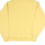 DISNEY Womens Yellow Disneyland Resort Pullover Hoodie S Cotton Blend Casual
