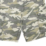 CARHARTT Mens Cargo Shorts Camouflage M W31 Relaxed Fit Cotton Blend