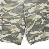 CARHARTT Mens Cargo Shorts Camouflage M W31 Relaxed Fit Cotton Blend